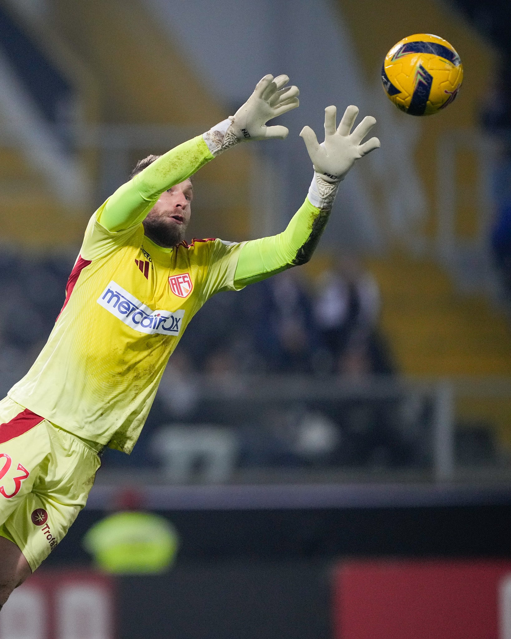 Camisola AFS guarda-redes amarela