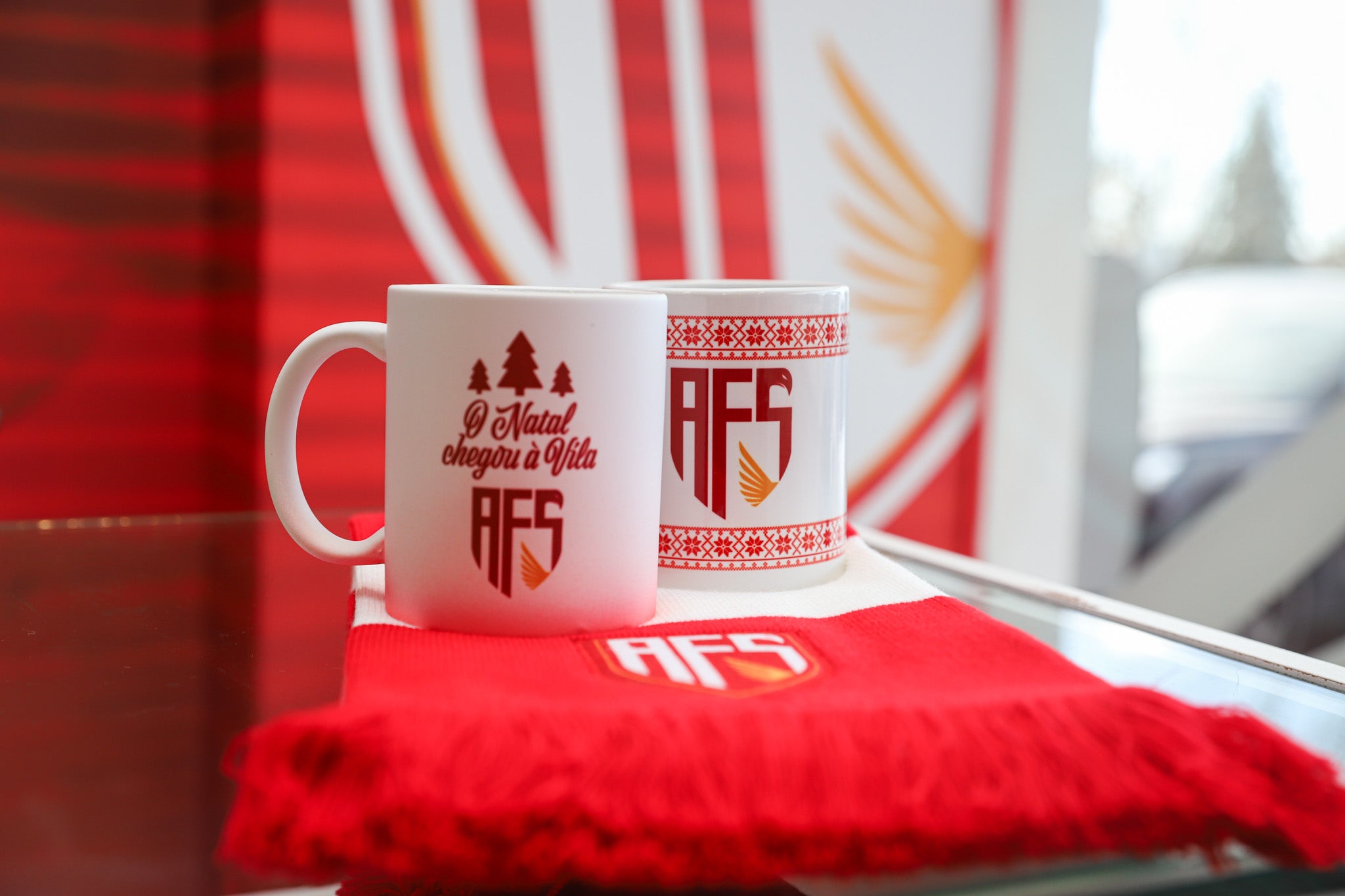 Caneca "Natal chegou à Vila"