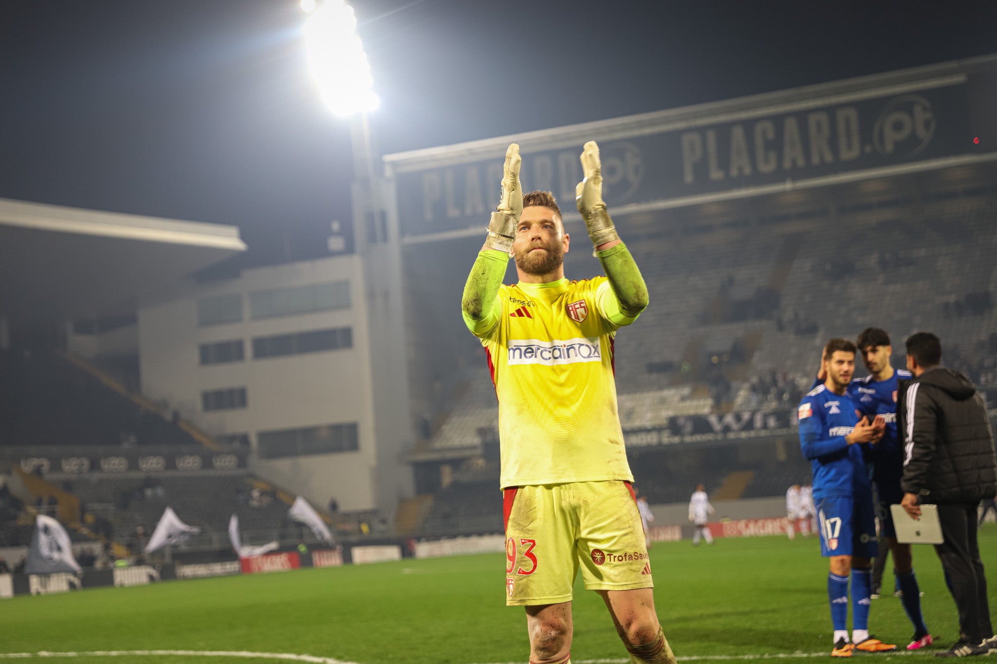 Camisola AFS guarda-redes amarela