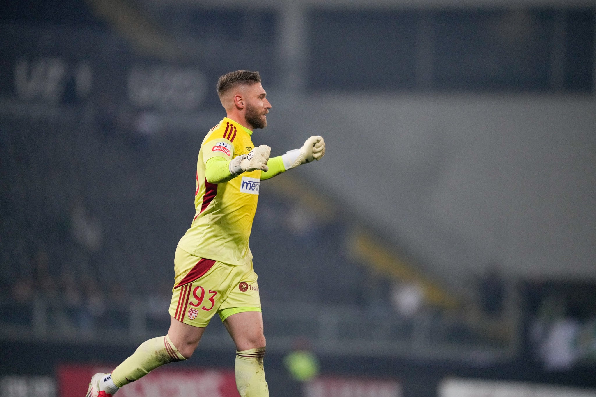 Camisola AFS guarda-redes amarela