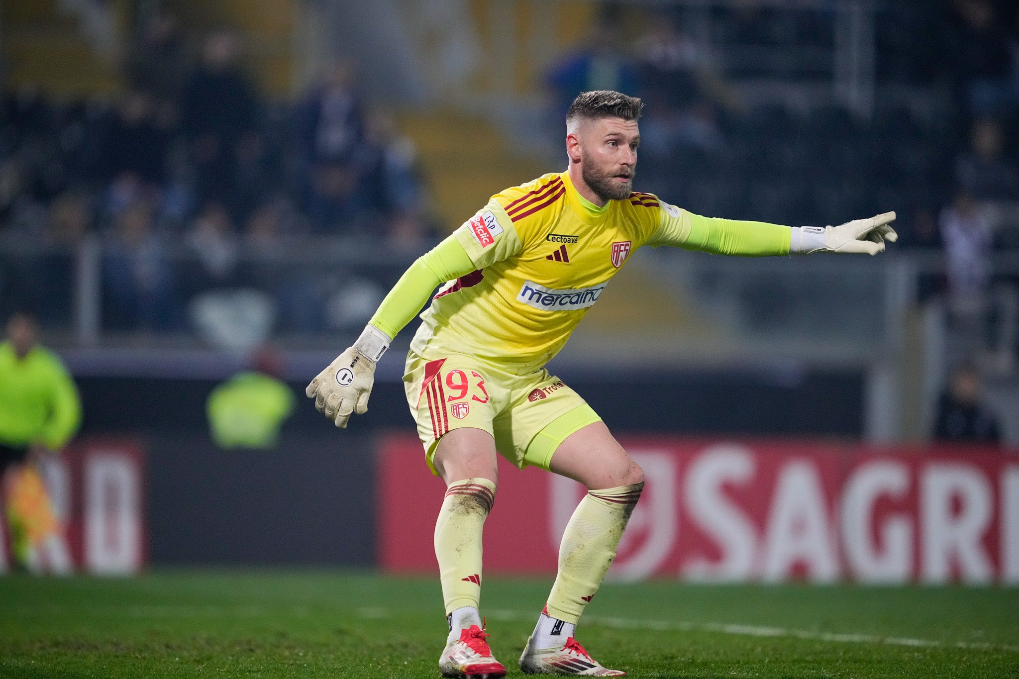 Camisola AFS guarda-redes amarela